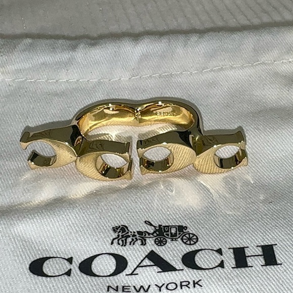 Coach two finger ring - Picture 3 of 13